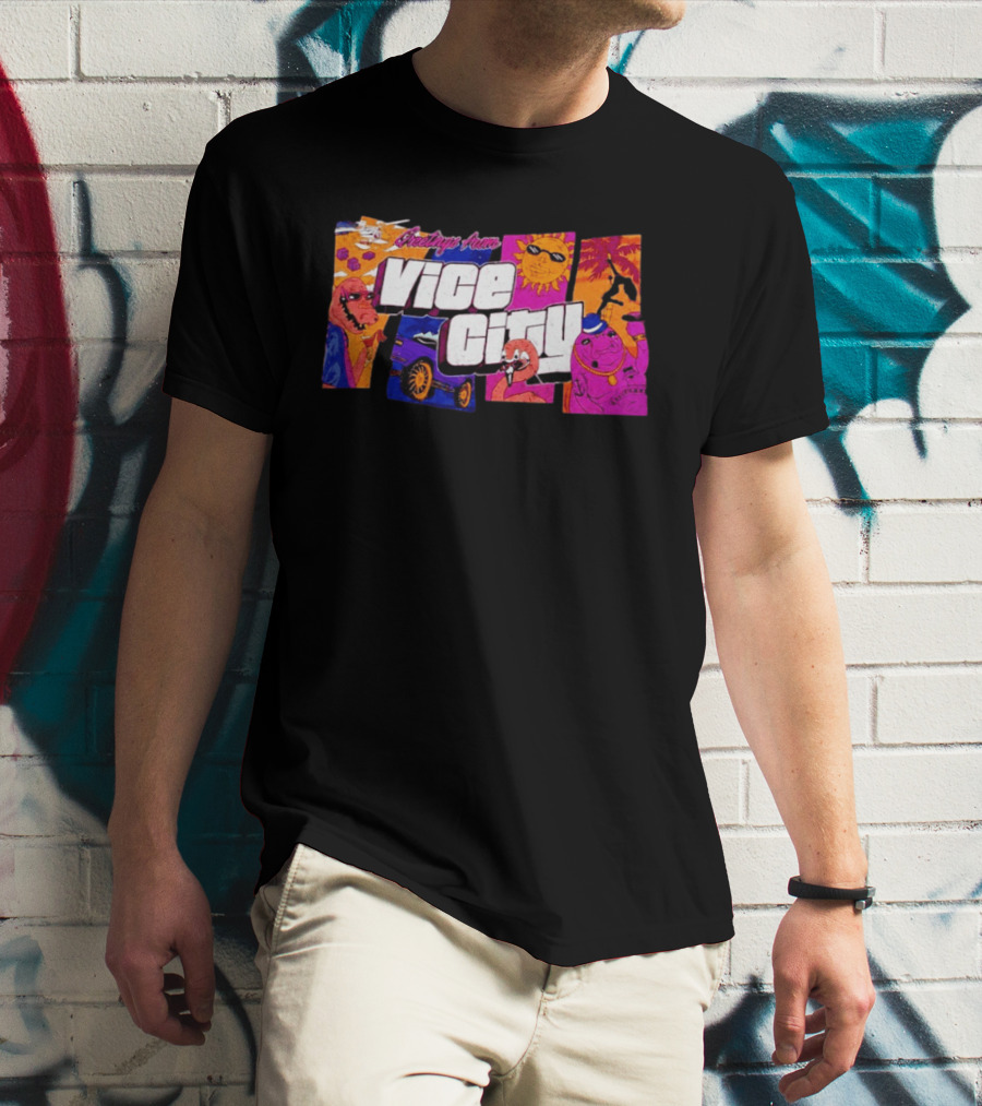 Greetings From Vice City Grand Theft Auto VI GTA 6 Lucia T-Shirt