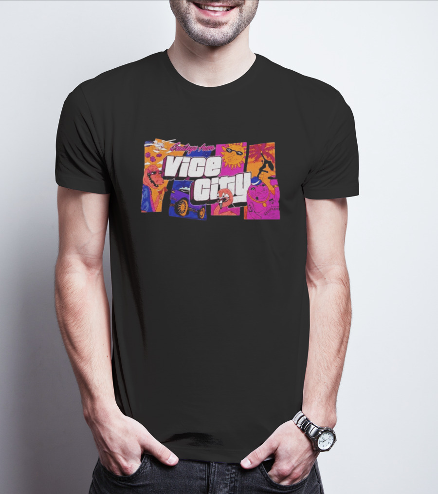 Greetings From Vice City Grand Theft Auto VI GTA 6 Lucia T-Shirt