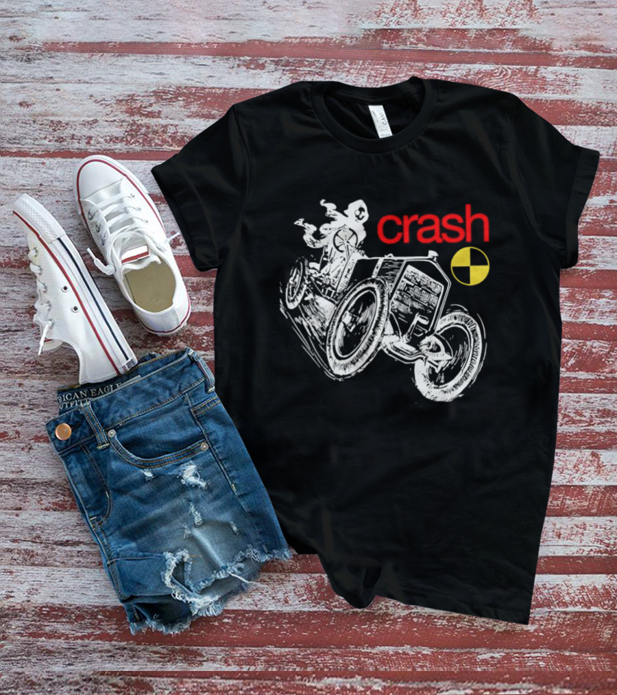 Crash Skeleton Motorcycle Test Dummy T-Shirt