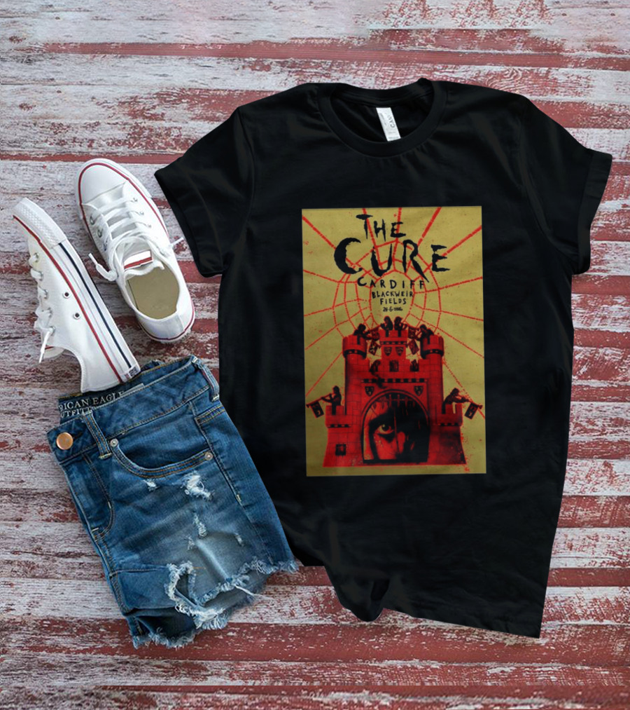 The Cure Cardiff Blackweir Fields 24 6 2026 T-Shirt