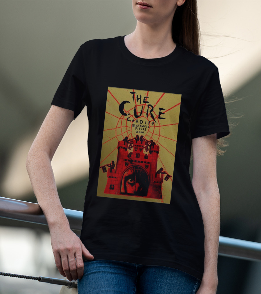 The Cure Cardiff Blackweir Fields 24 6 2026 T-Shirt