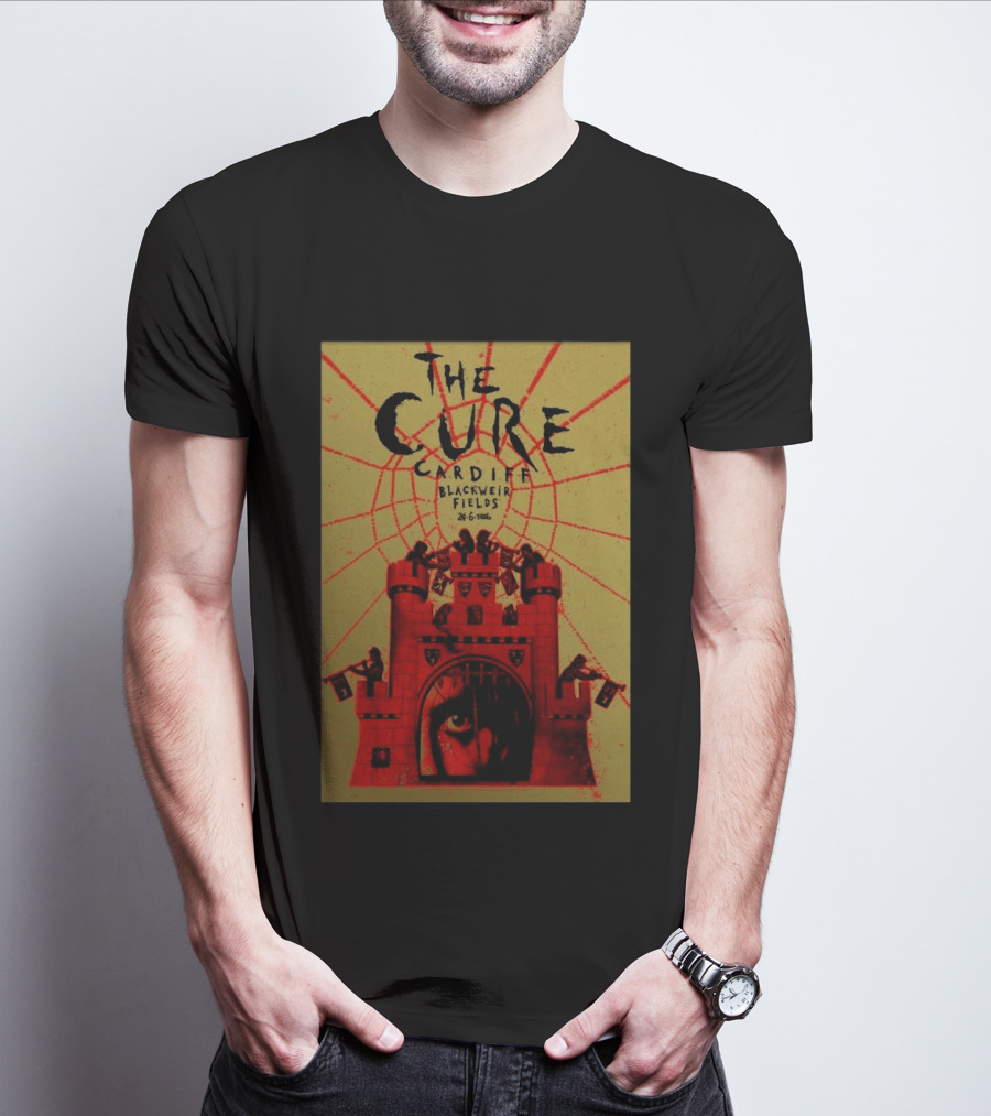 The Cure Cardiff Blackweir Fields 24 6 2026 T-Shirt