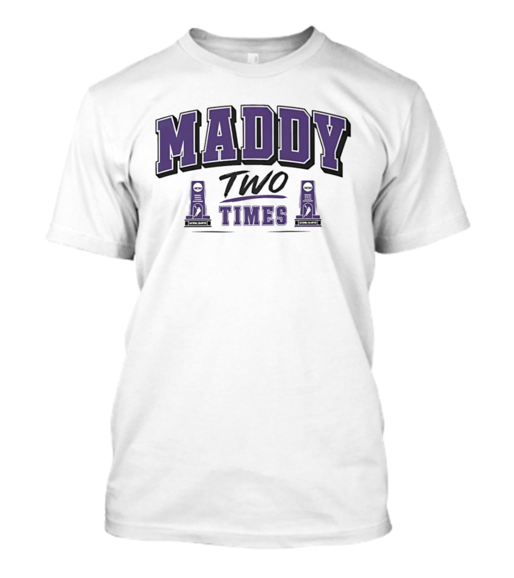 Maddy Two Times Northwestern Wildcats Trophies T-Shirt
