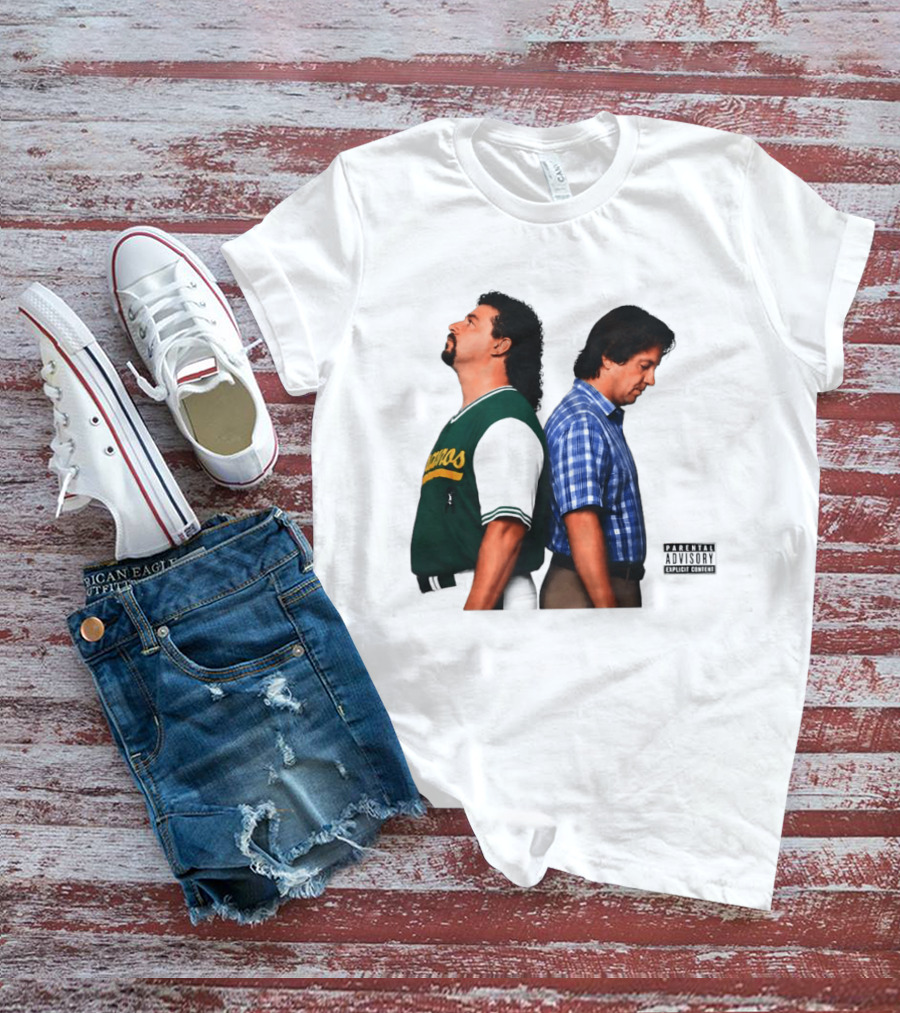 Kenny Powers Stevie Eastbound Bound And Down Parental Advisory Explicit Content T-Shirt