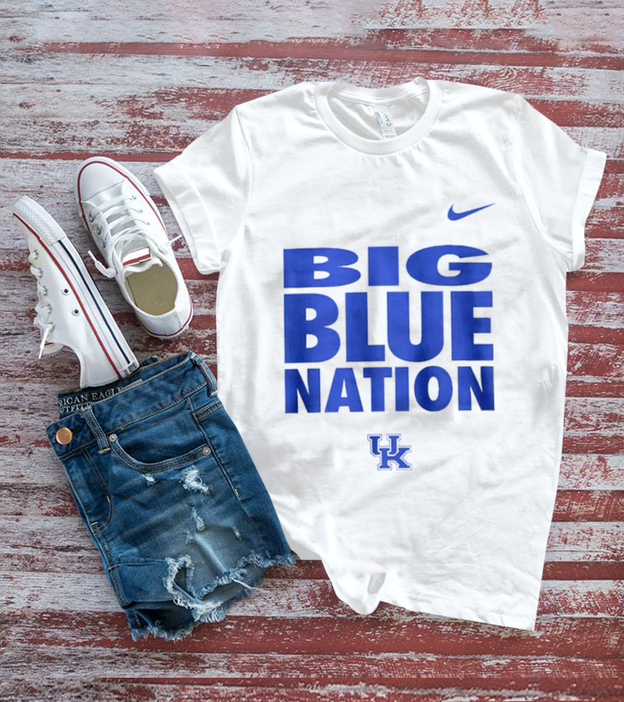 Nike Kentucky Wildcats Big Blue Nation UK T-Shirt