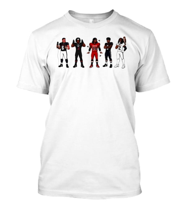 SoS Shutdown Secondary Houston Texans 8 Bit Games T-Shirt
