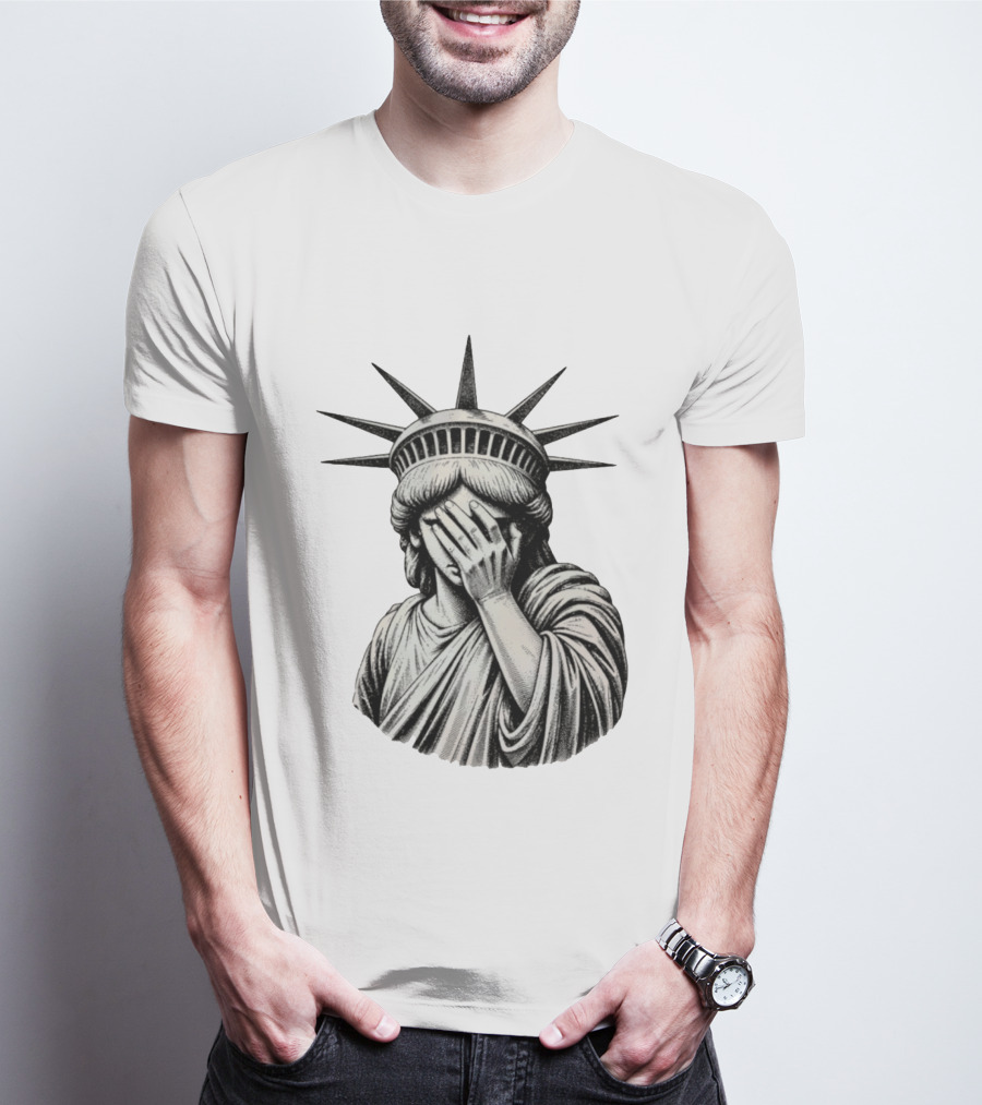 The State Of Things Statue Of Liberty Facepalm T-Shirt