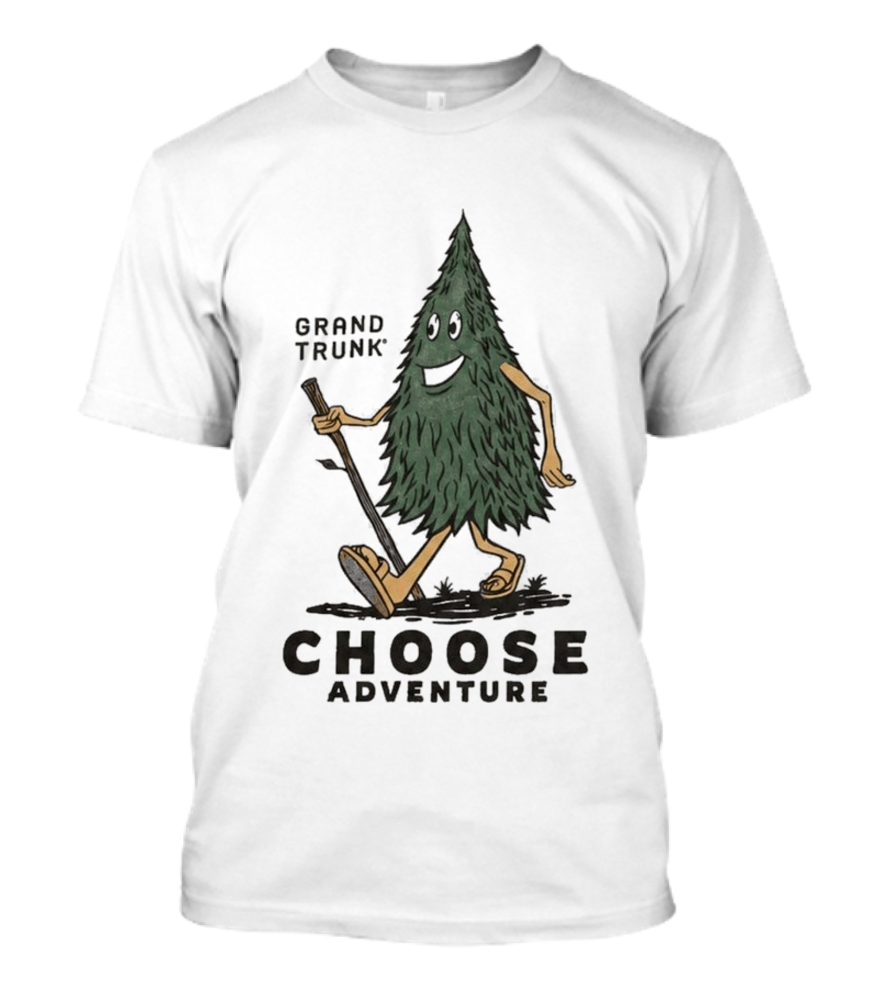 Grand Trunk Choose Adventure Walking Tree T-Shirt