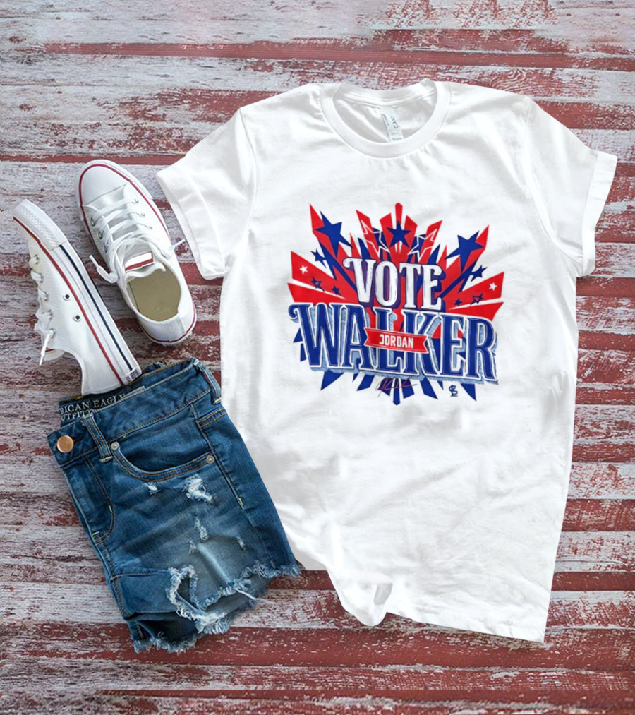 Vote Jordan Walker St Louis Cardinals MLB Stars And Stripes T-Shirt