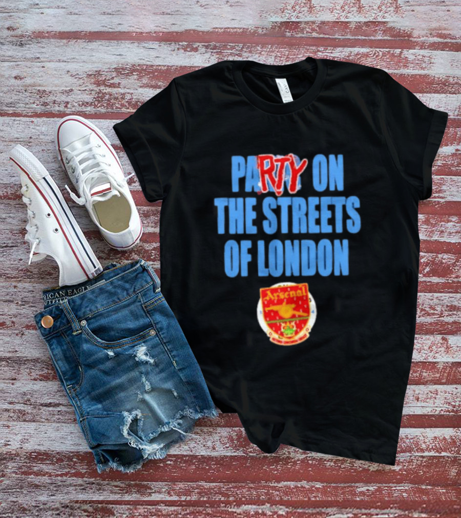 Party On The Streets Of London Arsenal T-Shirt