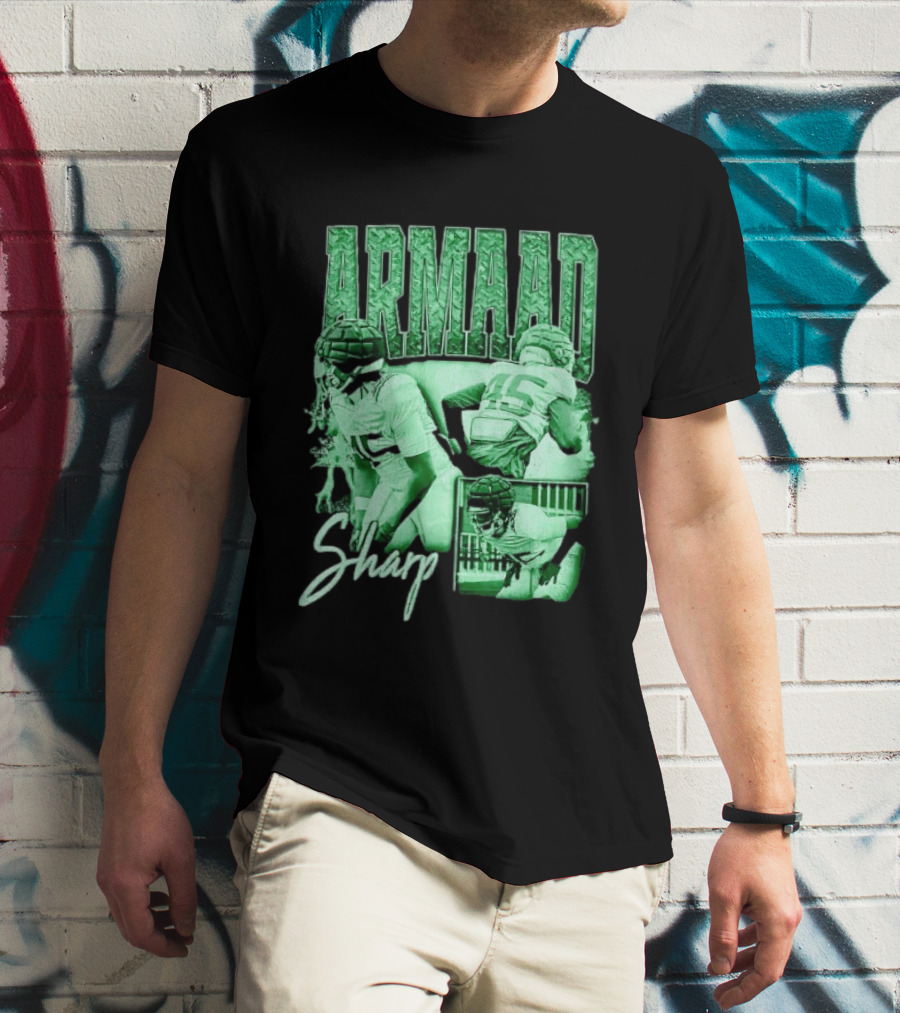 Armaad Sharp Football Player Athlete Sports T-Shirt