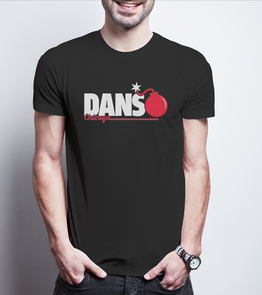 Dansby Swanson Chicago DansBomb Cubs MLB T-Shirt