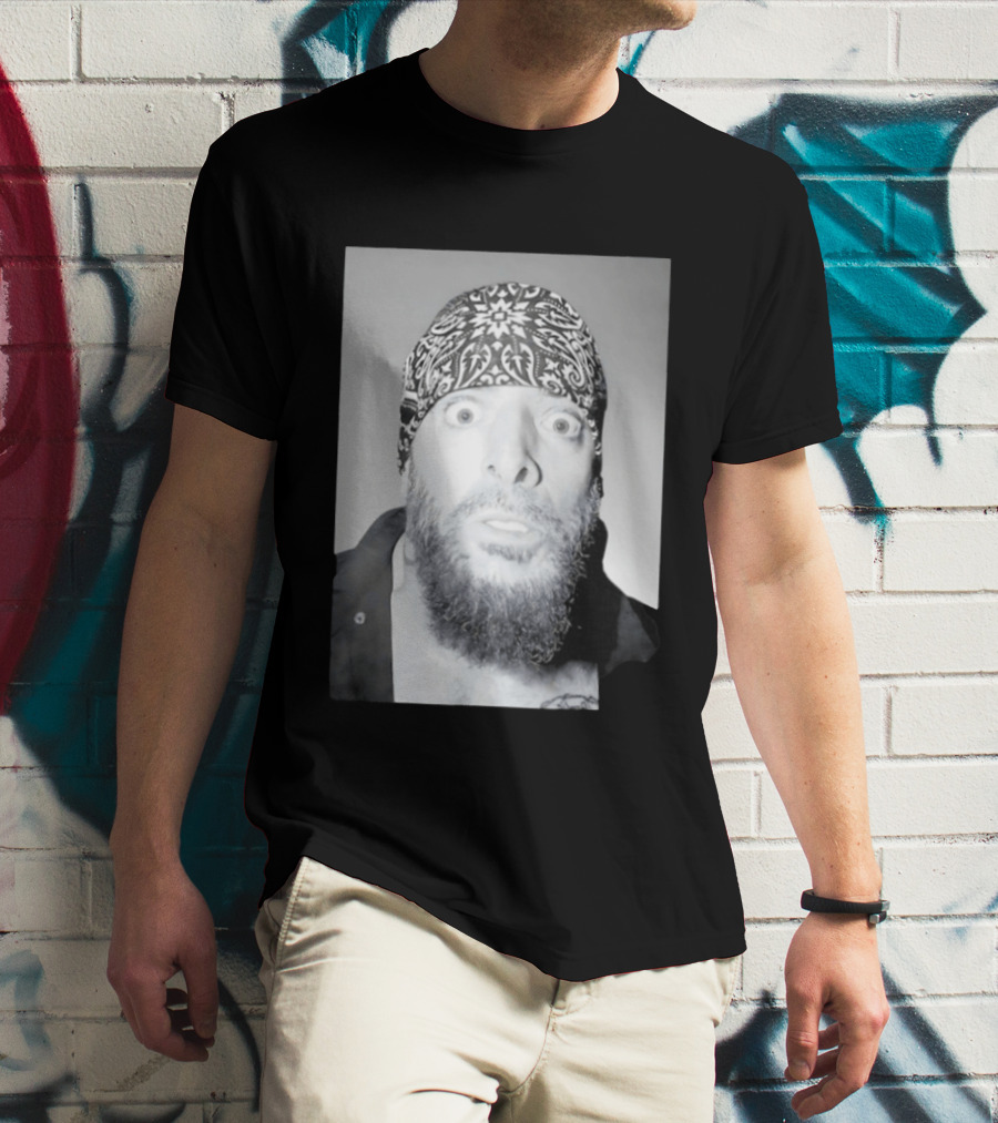 Mark Briscoe Yearbook Photo Bandana T-Shirt
