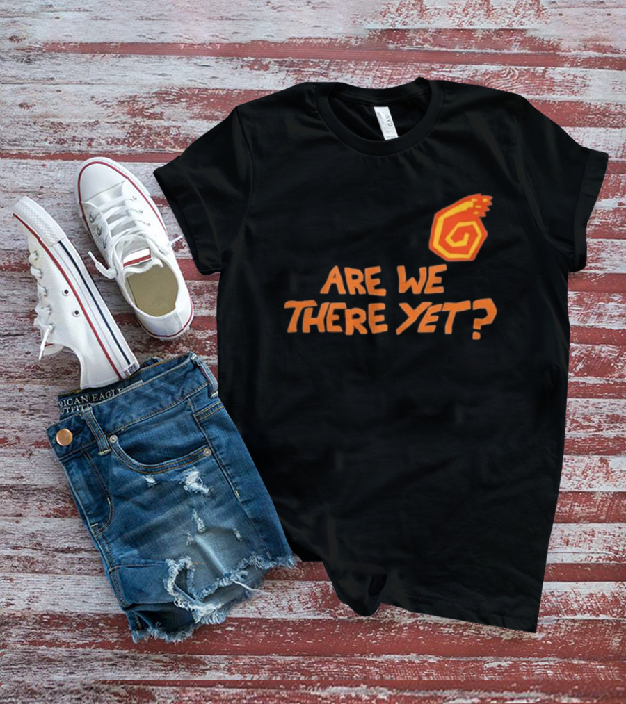 James Marriott Are We There Yet Orange Spiral T-Shirt
