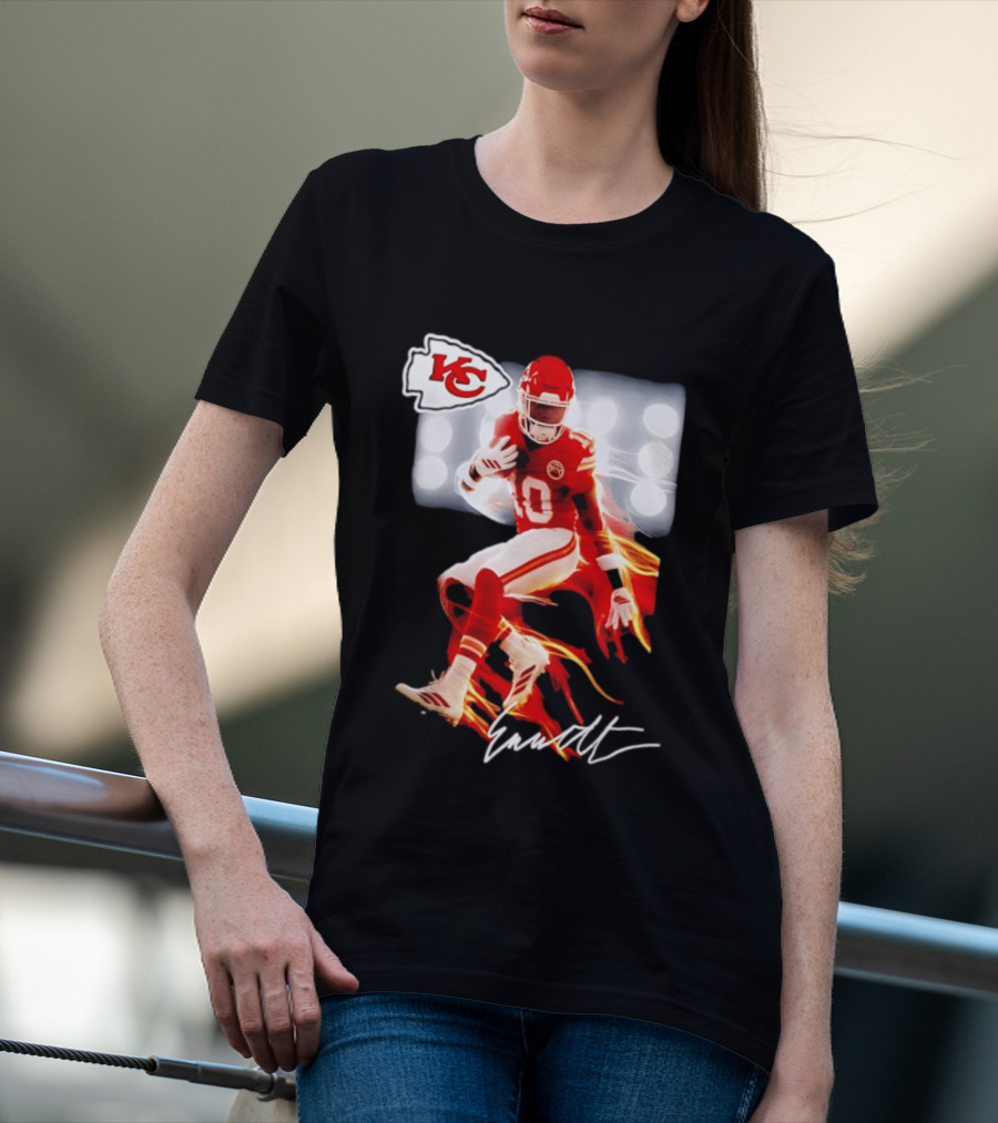 Kansas City Chiefs Emmett Johnson Rookie Legacy KC Football T-Shirt
