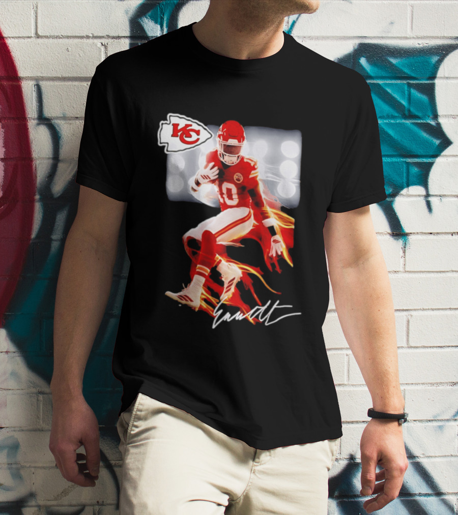 Kansas City Chiefs Emmett Johnson Rookie Legacy KC Football T-Shirt
