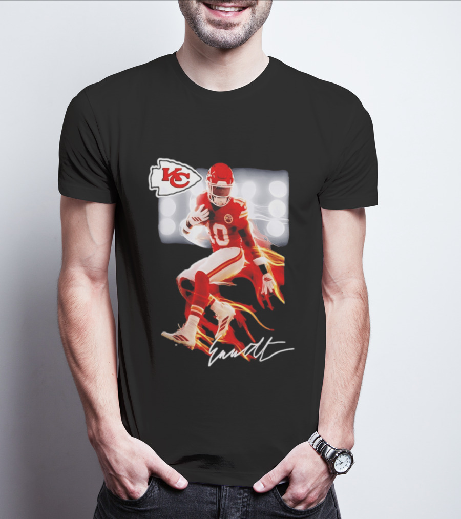 Kansas City Chiefs Emmett Johnson Rookie Legacy KC Football T-Shirt