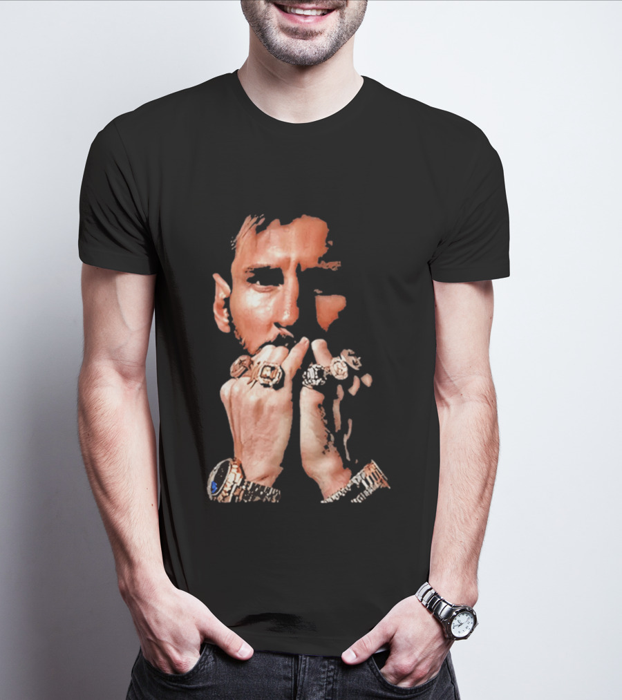 Lionel Messi Inter Miami CF Rings T-Shirt