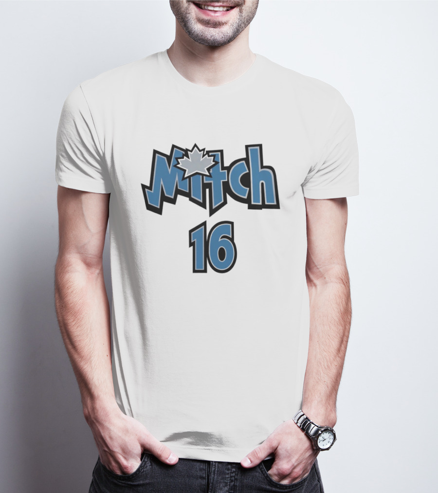 Mitch 16 Toronto Maple Leafs NHL Hockey Star T-Shirt