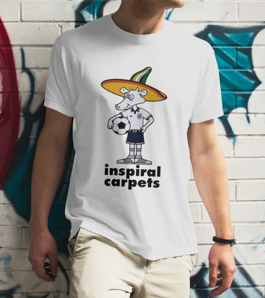 Inspiral Carpets Madchester Mexico 86 World Cup T-Shirt