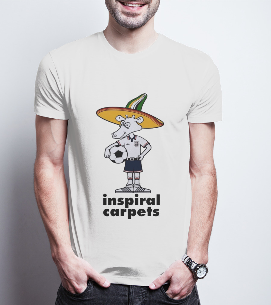 Inspiral Carpets Madchester Mexico 86 World Cup T-Shirt