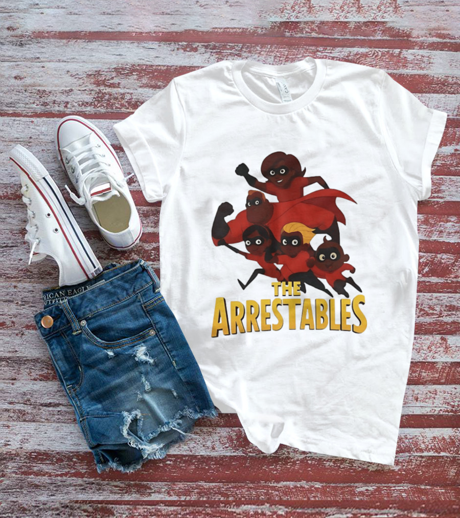 The Arrestables Family Team Superhero T-Shirt