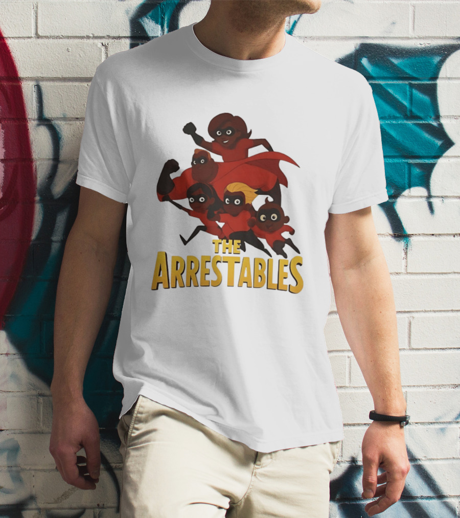 The Arrestables Family Team Superhero T-Shirt