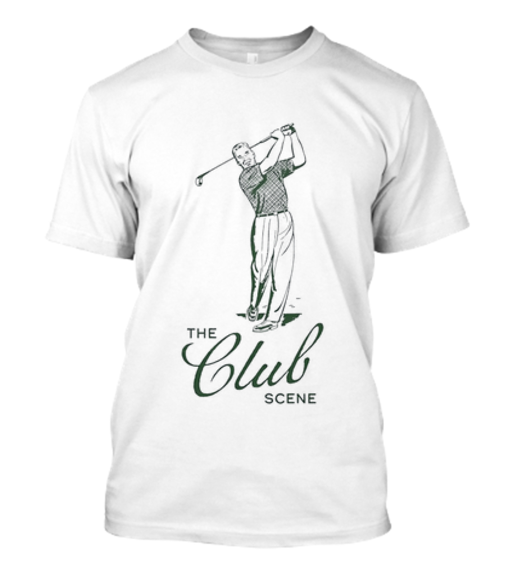 The Club Scene Golf Swing Iconic Player T-Shirt