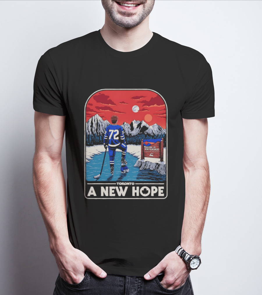 Toronto A New Hope Welcome To Whitehorse Hockey Yukon T-Shirt
