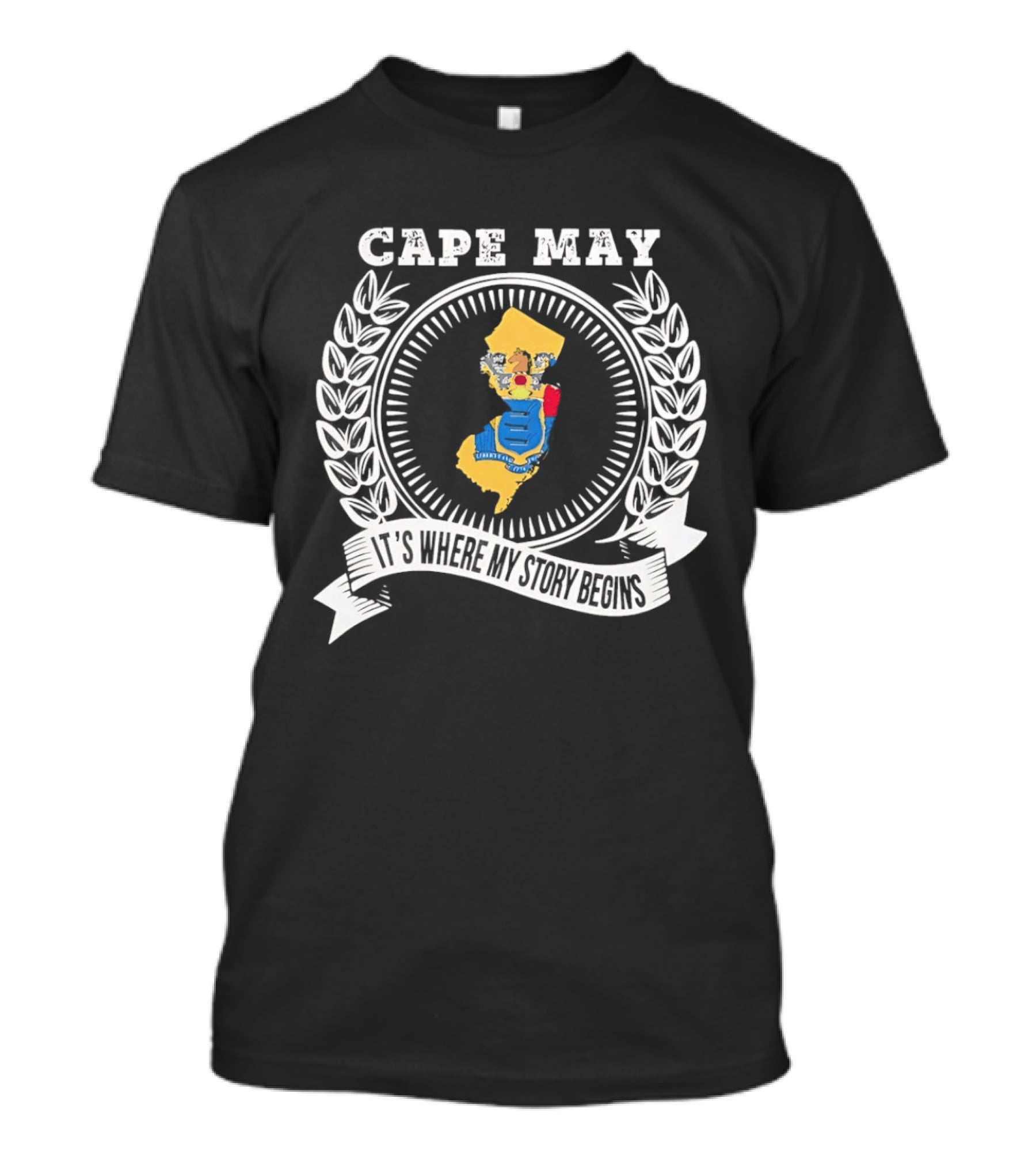 Cape May New Jersey It's Where My Story Begins T-Shirt