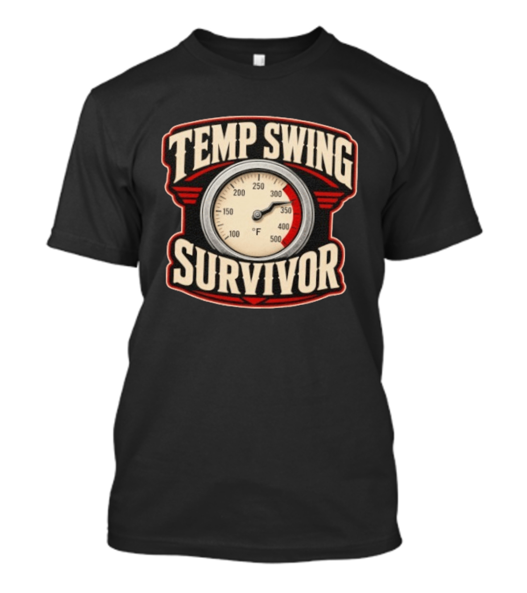 Temp Swing Survivor Thermometer T-Shirt