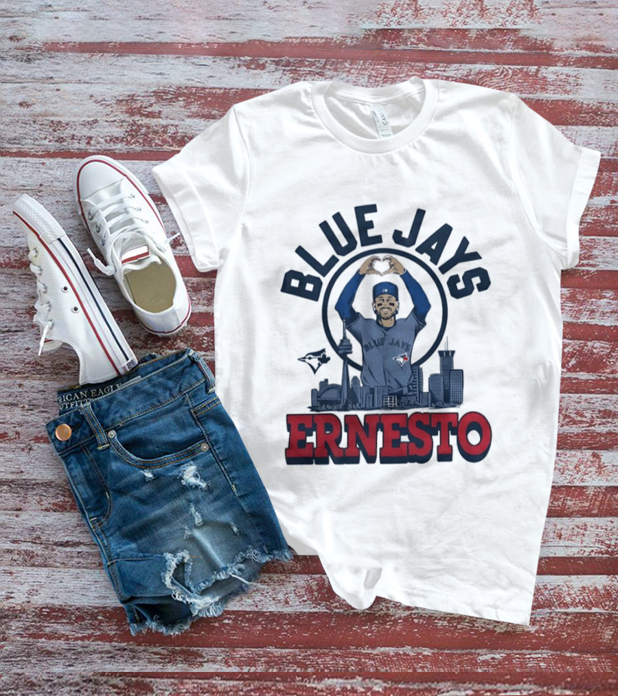 Toronto Blue Jays Skyline Ernesto Player T-Shirt