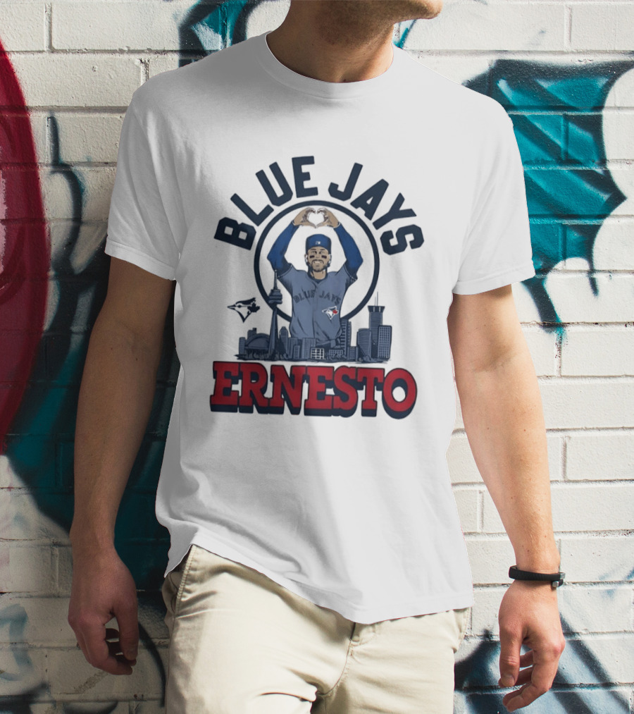 Toronto Blue Jays Skyline Ernesto Player T-Shirt