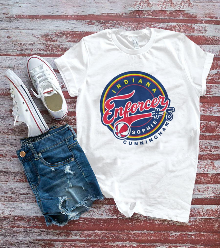 Indiana Enforcer Sophie Cunningham #8 T-Shirt