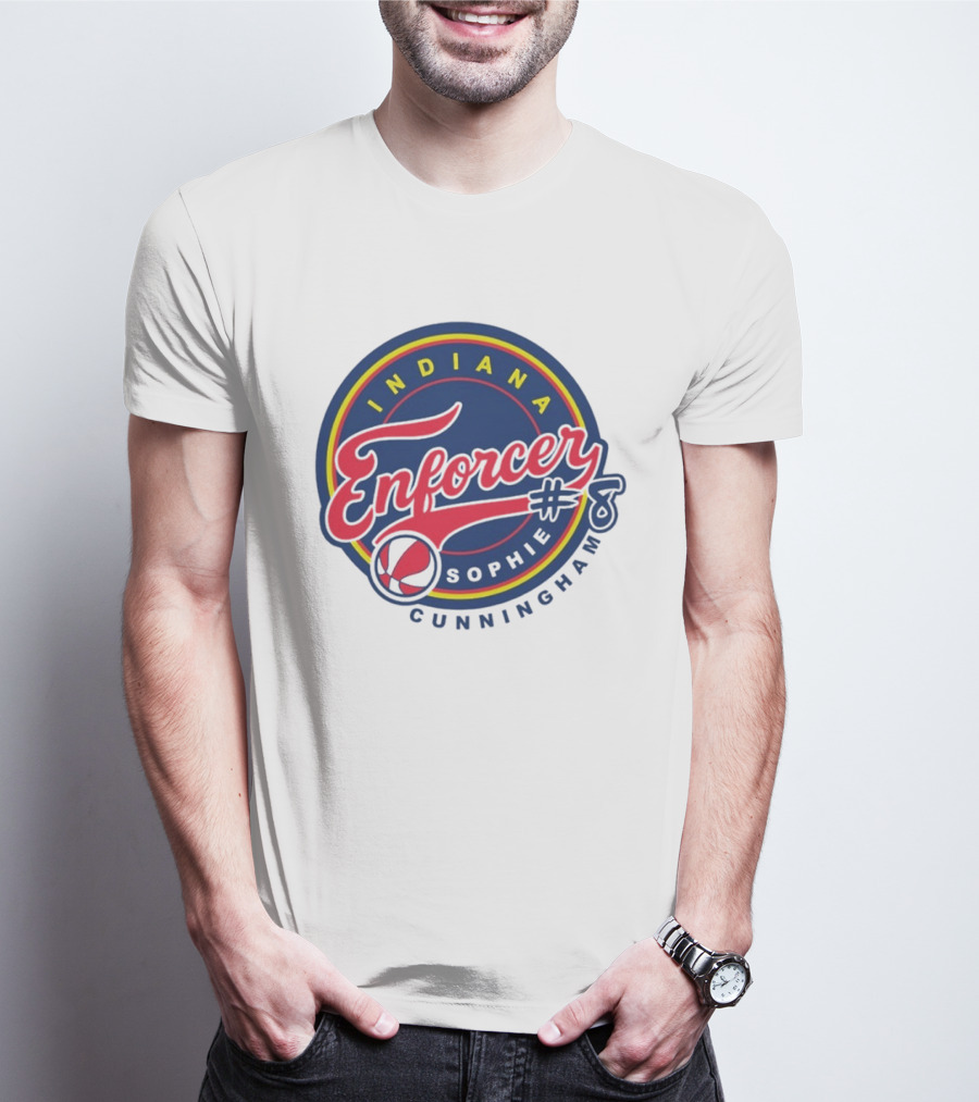 Indiana Enforcer Sophie Cunningham #8 T-Shirt