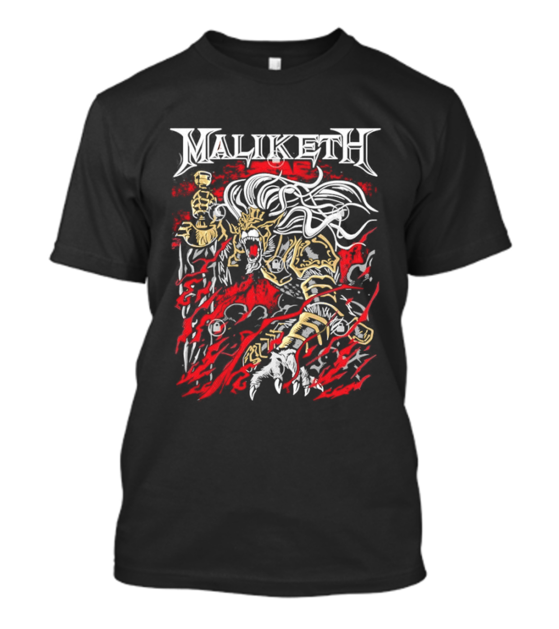 Maliketh Elden Ring Heavy Metal T-Shirt