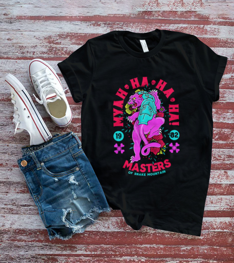 Mwah Ha Ha Ha Masters Of Snake Mountain 1982 T-Shirt