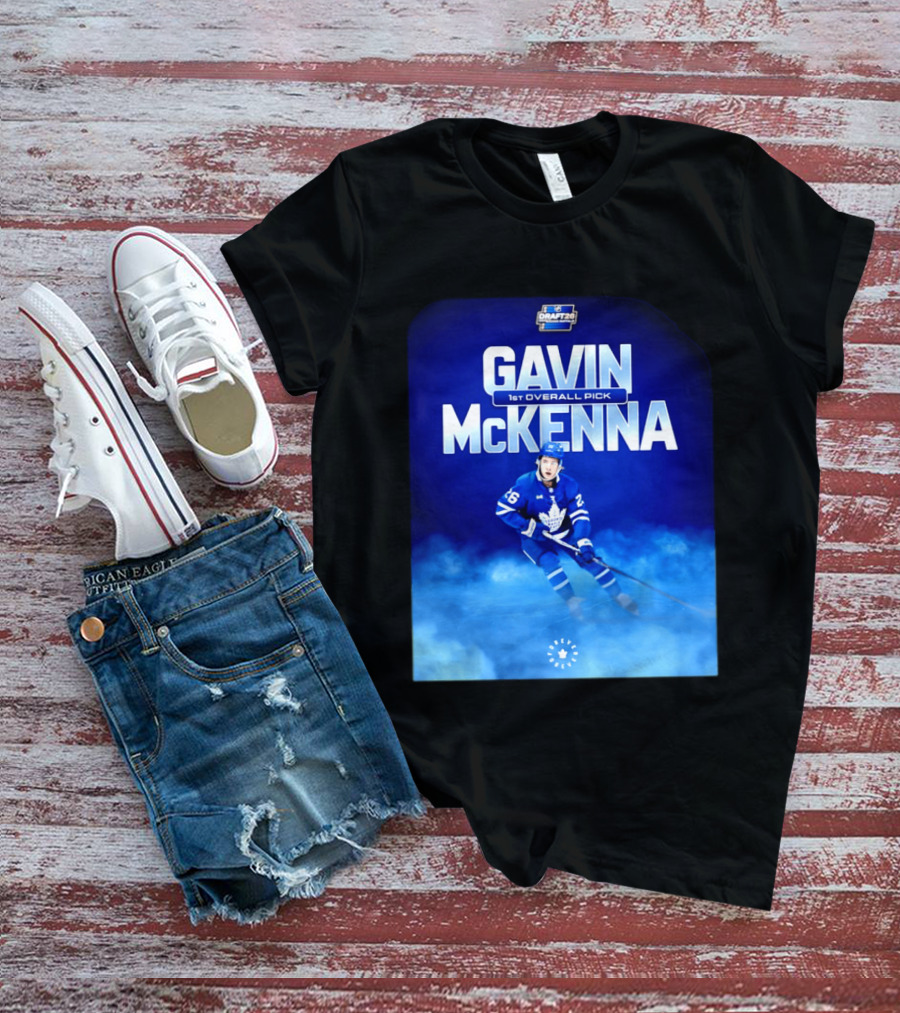 Gavin McKenna 1st Overall Pick 2026 NHL Draft Toronto Maple Leafs T-Shirt