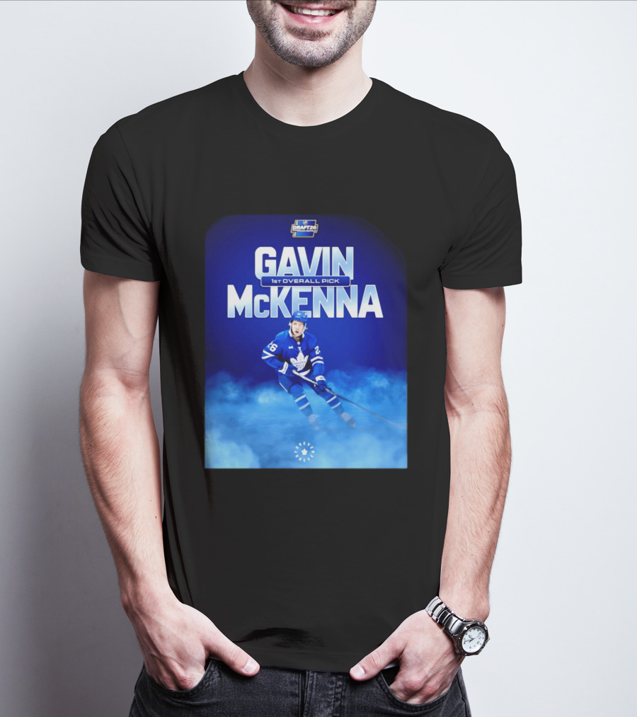 Gavin McKenna 1st Overall Pick 2026 NHL Draft Toronto Maple Leafs T-Shirt