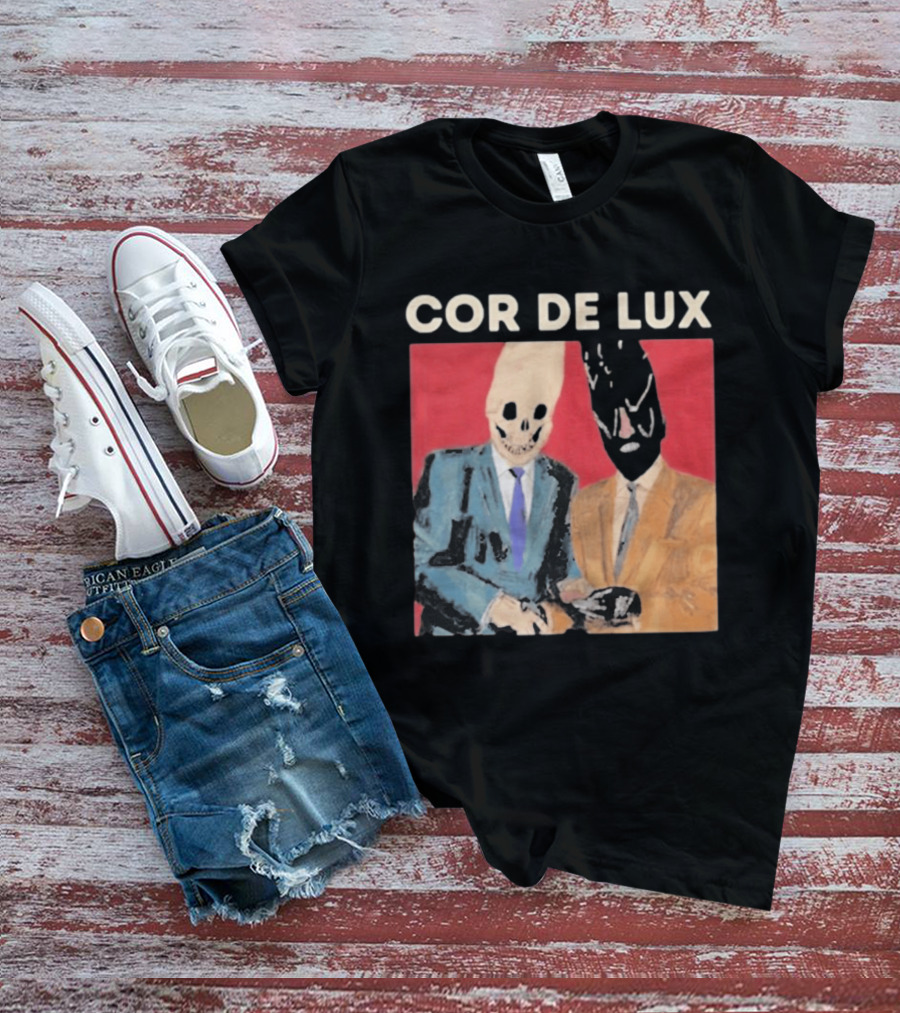 COR DE LUX Surreal Suited Figures T-Shirt