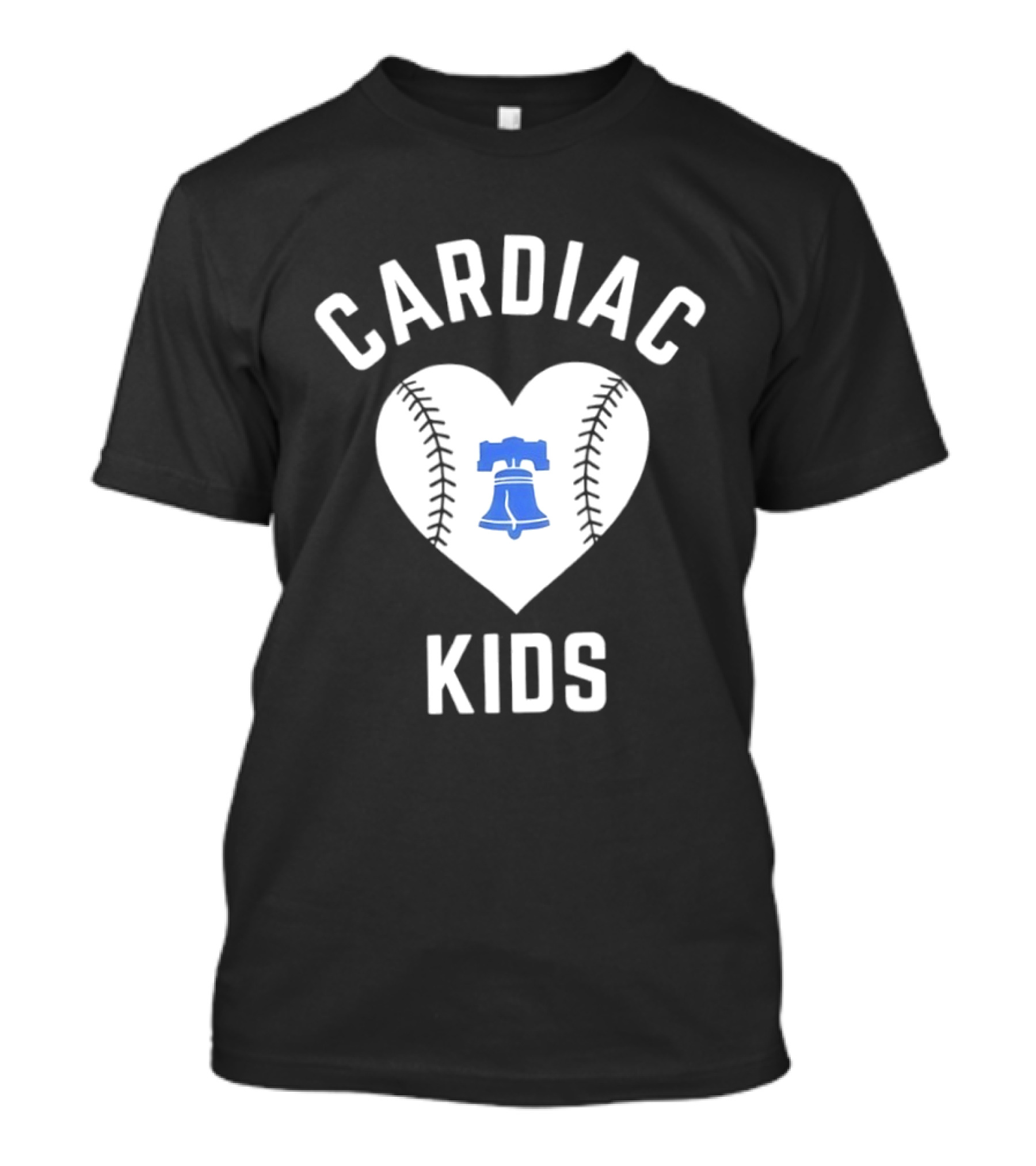 Cardiac Kids Heart Philadelphia Phillies Liberty Bell T-Shirt
