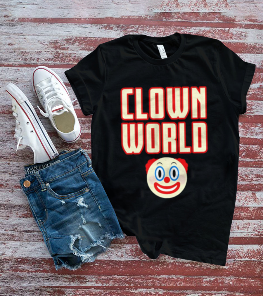 Clown World Satire Humor Iconic Face T-Shirt