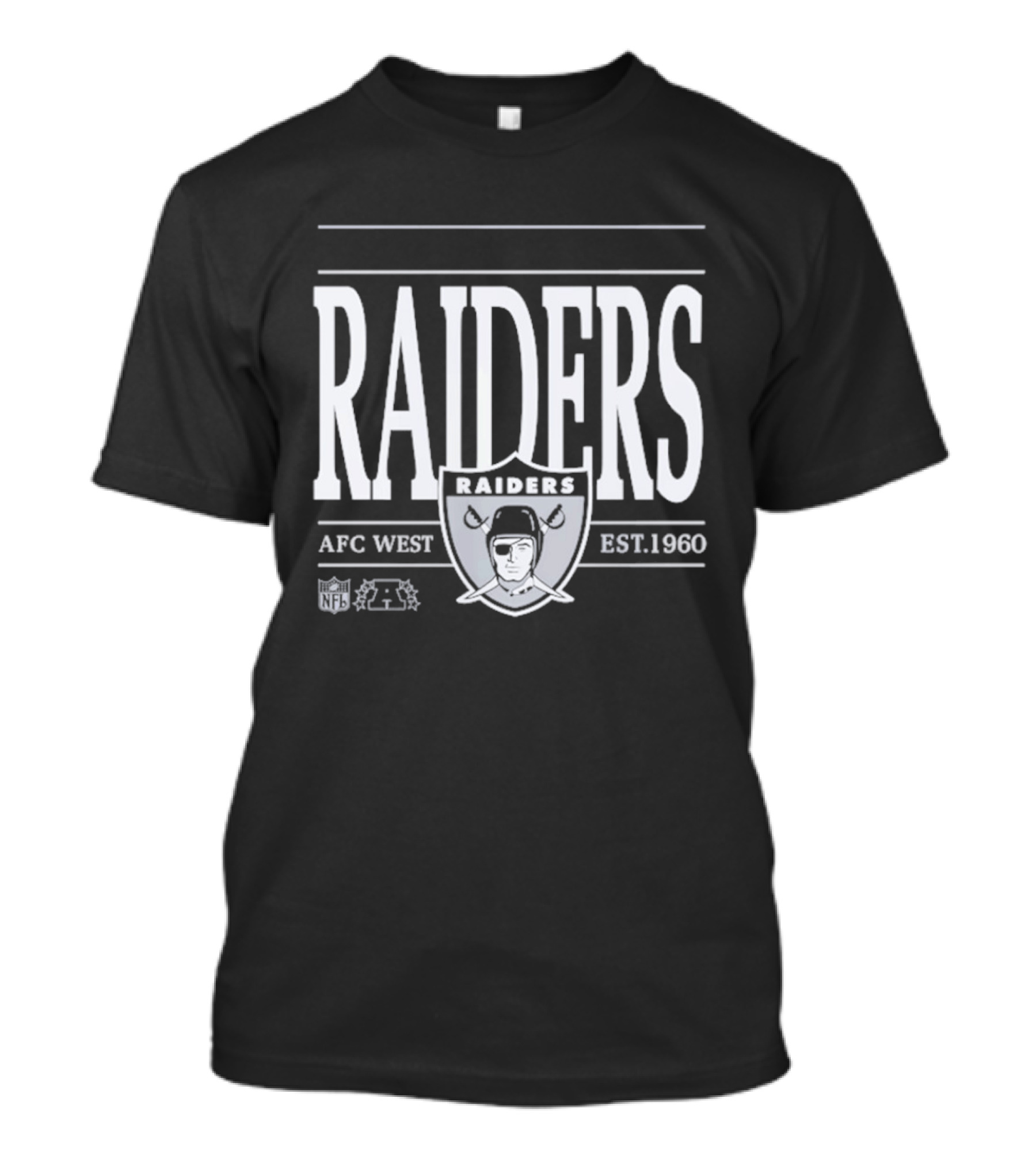 Las Vegas Raiders AFC West Est 1960 Raiders T-Shirt