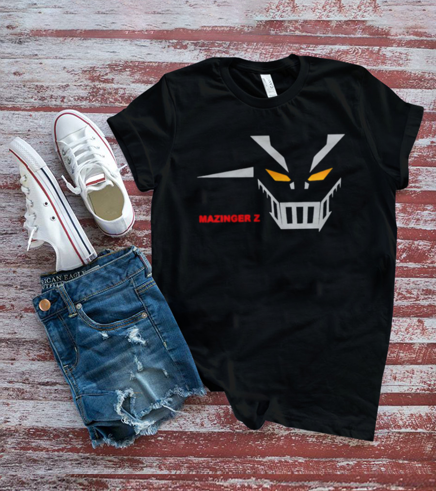 Mazinger Z Robot Face Iconic Mecha Anime T-Shirt