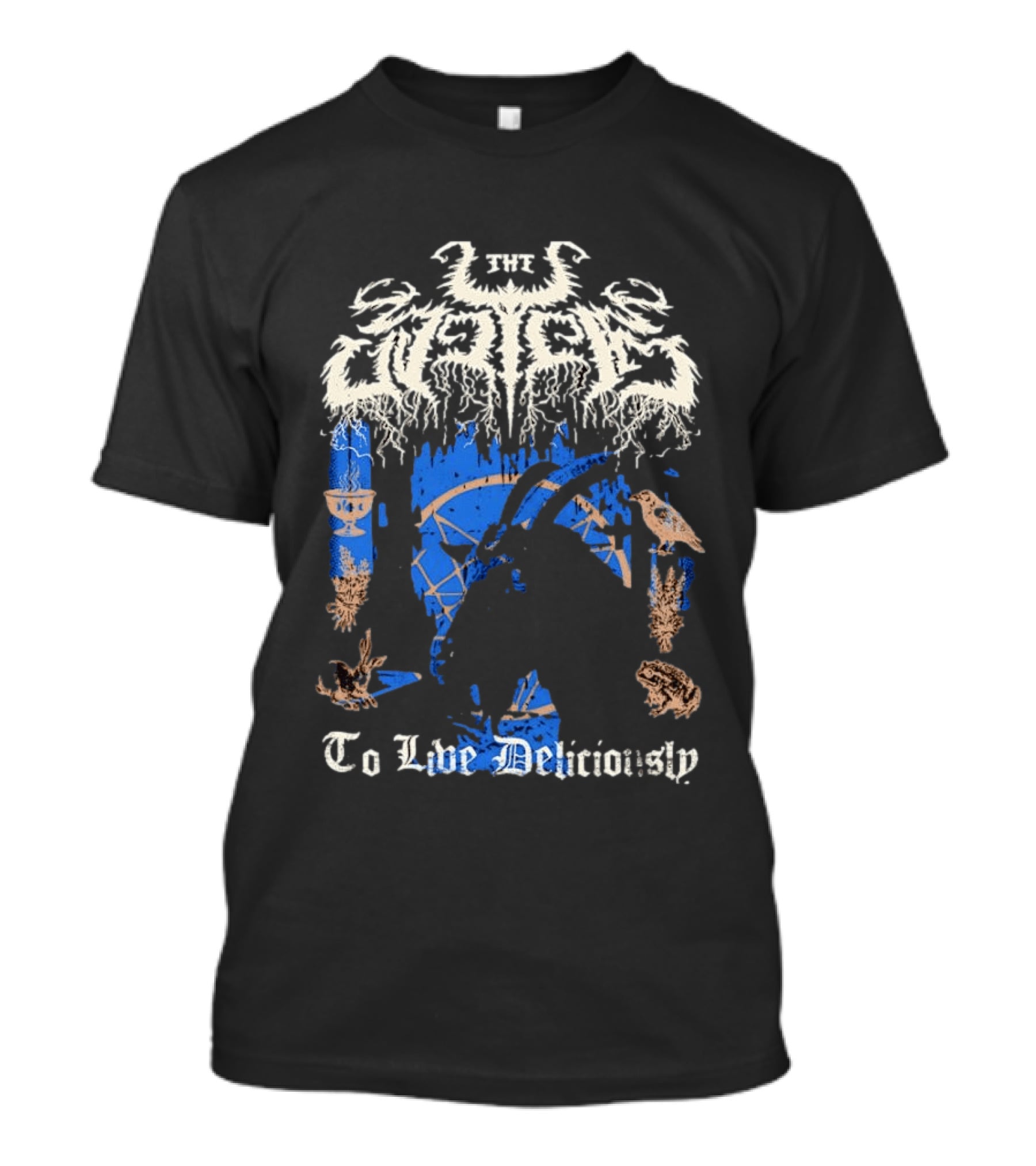 The Witch Goat To Live Deliciously Black Phillip 2015 T-Shirt