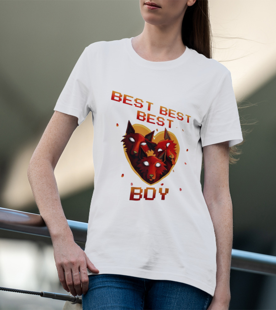 BEST BEST BEST BOY Fox Trio T-Shirt