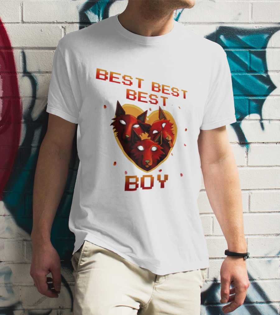 BEST BEST BEST BOY Fox Trio T-Shirt