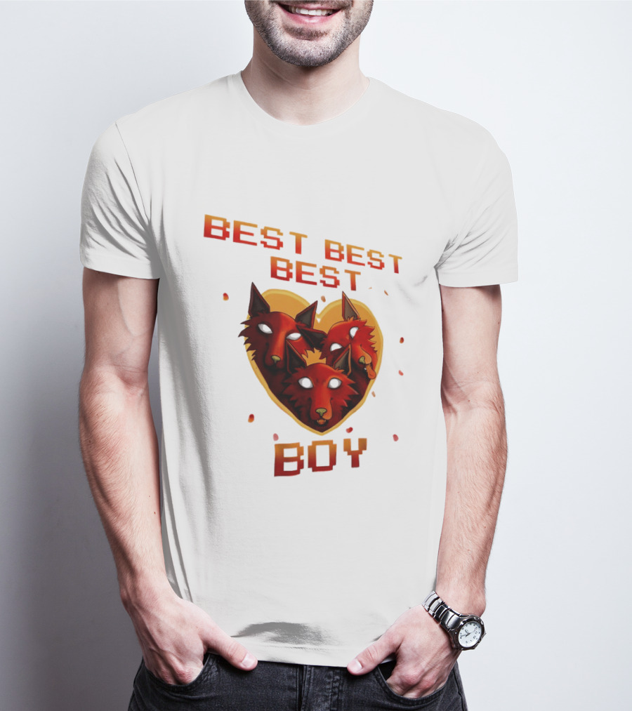 BEST BEST BEST BOY Fox Trio T-Shirt