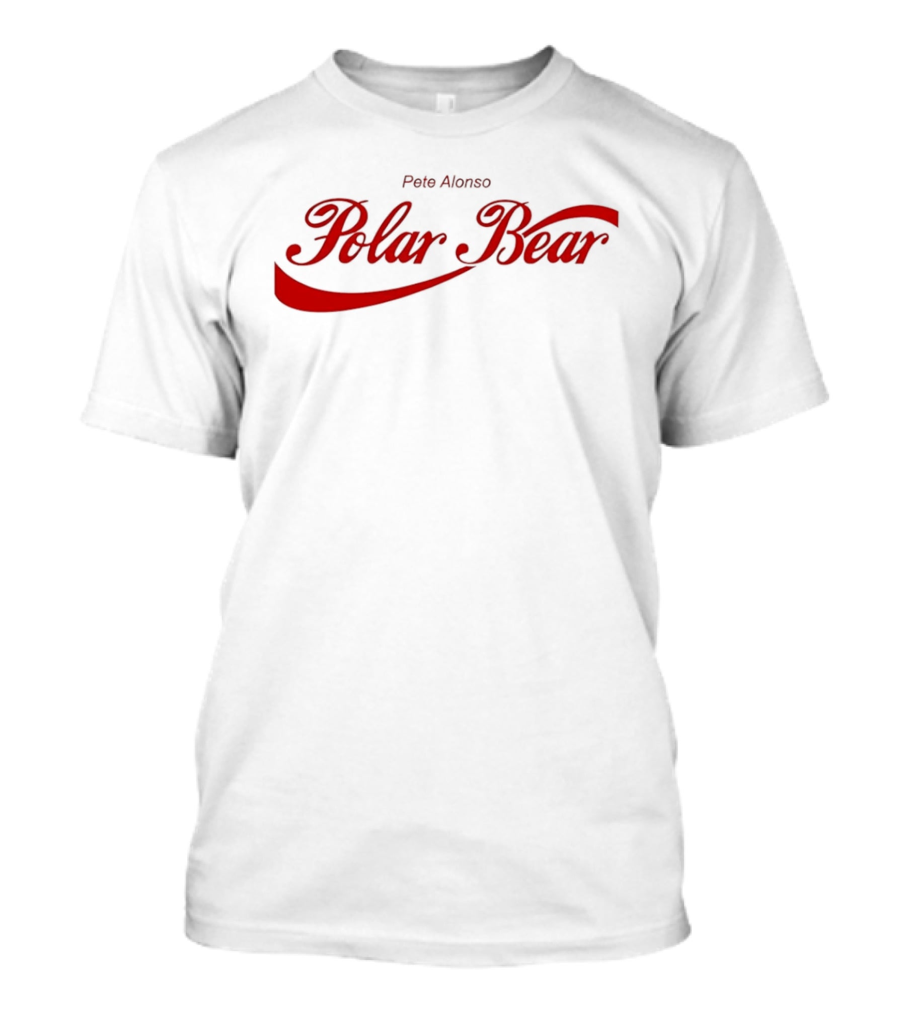 Pete Alonso Polar Bear Coca Cola Style Orioles T-Shirt