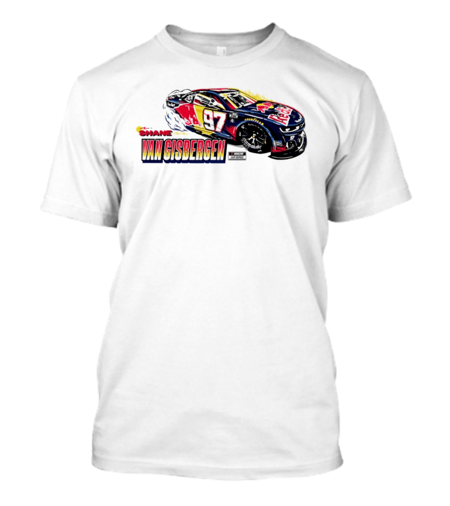 Shane Van Gisbergen 97 Red Bull Sonoma NASCAR Cup Series T-Shirt